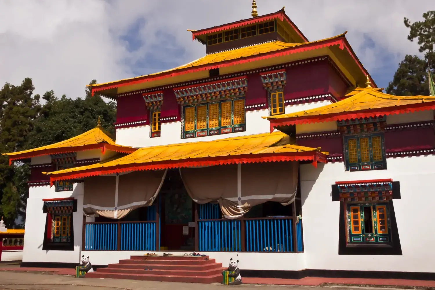 Enchey Monastery-Best Budhist Places to Visit in Sikkim
